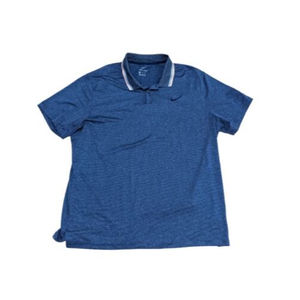 Dri-Fit Vapor Control Stripe Short Sleeve Polo Blue XXL AT8900-492